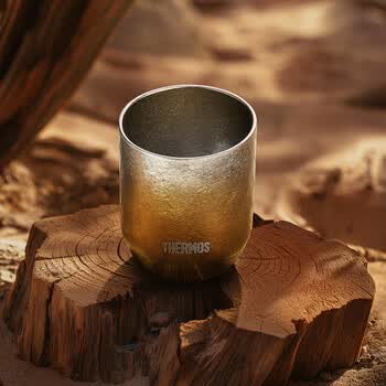 膳魔师（THERMOS）保温杯纯钛杯280ml男女士伴手礼生日礼物露营水杯子TCTI-GD