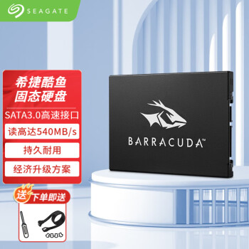 希捷（SEAGATE）酷鱼固态硬盘SSD台式机笔记本硬盘2.5英寸SATA3接口一体机升级扩容 【ZA512CV10002】512GB