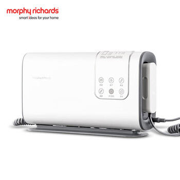 摩飞电器（Morphyrichards）双仓果蔬清洗机 65°热风烘干 99.99%杀菌消毒 荤素分类净化机 家用蔬果去农残神器 MR2061 椰奶白