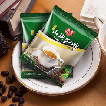 春光海南特产 山地咖啡340g 速溶咖啡粉 冲调饮品 独立小包装