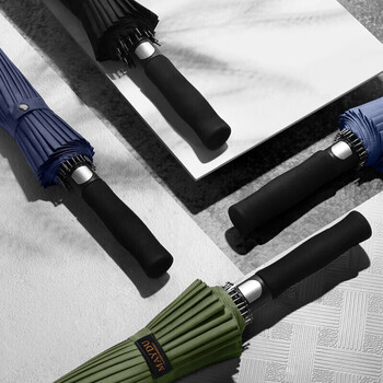 美度(MAYDU)自动直杆雨伞大号24骨加大加固长柄雨伞M7003雾霾蓝 美度(MAYDU)自动直杆雨伞大号24骨加大加固长柄雨伞M7003雾霾蓝