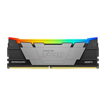 金士顿（Kingston） (Kingston) FURY 16GB DDR4 3200 台式机内存条 Renegade叛逆者系列 RGB灯条 骇客神条