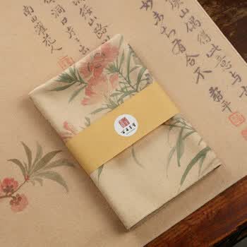 漢墨彩绘锁边羊毛毛毡 创意学生初学者书法书画秋云单层款毛毡 文房四宝毛笔练字书法专用毛毡布桌垫