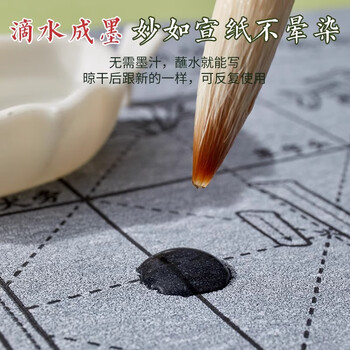 六品书院水写书法布练字专用加厚初学控笔套装颜体笔画临摹清水高档速干文房第五宝【17件套】