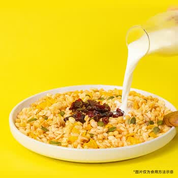 家乐氏谷兰诺拉蔓越莓缤纷水果麦片420g/袋独立小包谷物脆即食早餐代餐