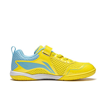 李宁（LI-NING）儿童乒乓球鞋麒麟3.0童鞋专业训练防滑羽毛球鞋运动鞋男女 35 