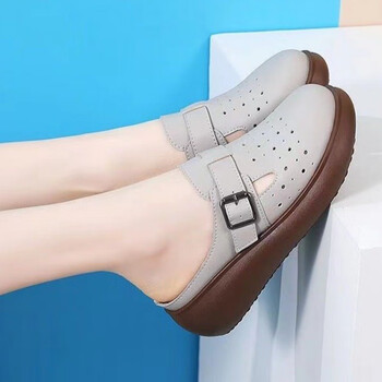 回力四季新品包头拖鞋夏季外穿2024年厚底时尚百搭半拖女士凉拖鞋