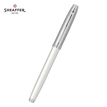 sheaffer宝珠笔 签字笔 签名笔高端轻奢商务练字笔男女定制刻字礼盒伴手礼 100系列 半透白珐琅