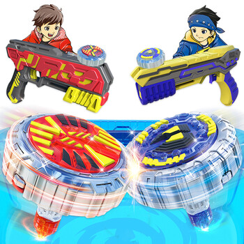 灵动创想魔幻陀螺4四代新款枪型发射儿童旋转