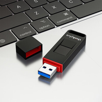 ThinkPlus联想 256GB USB3.2指纹加密U盘 FU200系列 防泄密商务学习办公优盘