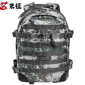 束征迷彩小背囊 作训包 攻击包 携行具战术背具工具背包 06A丛林数码