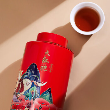 八马茶业 组合茶叶欢腾武夷岩茶大红袍安溪铁观音178g 罐装茶叶自己喝