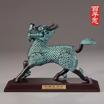 青铜麒麟摆件品牌及商品- 京东