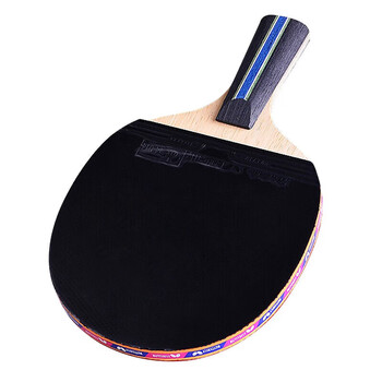 蝴蝶7星乒乓球拍直拍双面反胶碳素底板专业比赛拍子701内含拍套