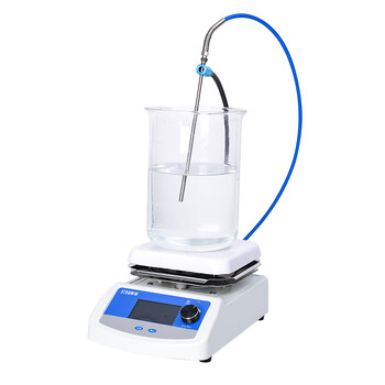 恩谊 磁力搅拌器小型数显加热恒温搅拌锅 【5L加热】NY-HS5