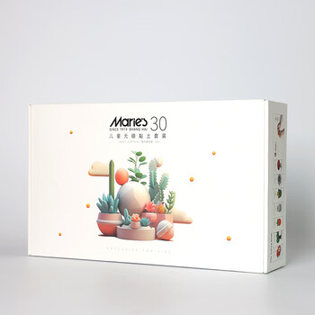 马利（Maries）抗菌超轻粘土无硼黏土安全无毒30色儿童橡皮泥套装女孩手工创作礼物暑期生日礼物