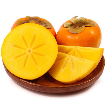 润味来新鲜脆柿子水果硬柿应季广西巧克力脆甜柿现摘 9斤 精选脆柿 单