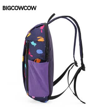 BIGCOWCOW双肩包登山包户外运动旅行休闲徒步轻便骑行书包背包生日礼物