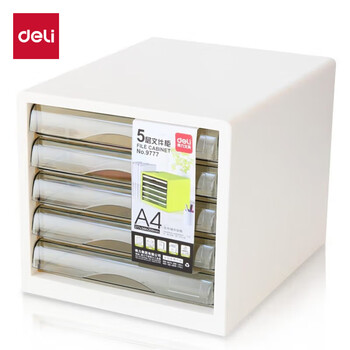 得力(deli)5层彩色时尚办公桌书桌桌面收纳盒文件收纳柜抽屉式 A4资料/档案柜带索引标签学科试卷分类象牙白 得力(deli)5层彩色时尚办公桌书桌桌面收纳盒文件收纳柜抽屉式 A4资料/档案柜带索引标签学科试卷分类象牙白