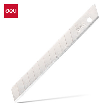 得力（deli）13刀头SK5合金钢小号美工刀片/裁纸刀片 10片/盒 36盒采购装 办公用品 2012-36