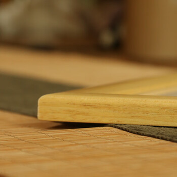 一海堂 文化卡纸相框 国画扇面工笔画书法纸镜片硬卡圆形镜片纸的配套 实木原木色 25*27送卡纸10张/包 一海堂 文化卡纸相框 国画扇面工笔画书法纸镜片硬卡圆形镜片纸的配套 实木原木色 25*27送卡纸10张/包