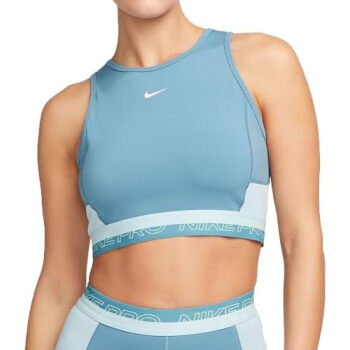 Nike耐克2022春季新款女子中强度支撑运动健身训练内衣BV3637-010【价格
