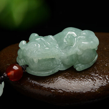 翡翠　貔貅 貔貅翡翠