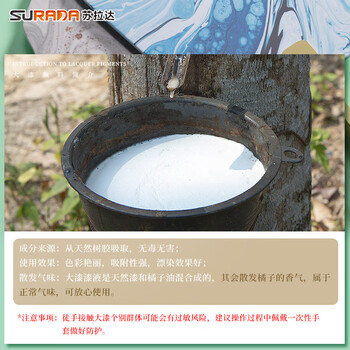 苏拉达(Surada)漆扇 漆扇颜料漂漆颜料非遗漆扇扇子颜料diy漆扇专用大漆颜料团扇颜料 6ml奶白单瓶DIY353