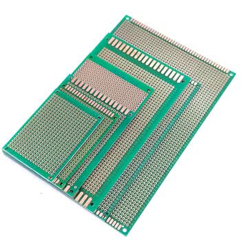 诺然 万能板万用板电路板洞洞板PCB线路板实验板焊接板 单面绿油板9CM*15CM