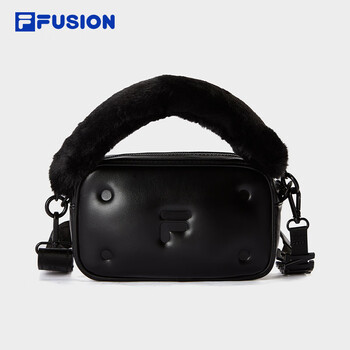 FILA FUSION同款斐乐官方潮牌包包挎包女款2024冬季单肩包男
