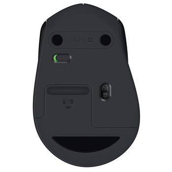 罗技（Logitech）M280无线鼠标 家用商务USB办公鼠标 右手鼠标 人体工学 企业采购 黑色