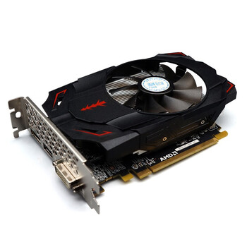 铭鑫（MINGXIN）RX550-4GD5独显 台式机电脑吃鸡游戏办公 4K高清AMD三屏连接低功耗 图能剑RX550 4GBD5-单风扇