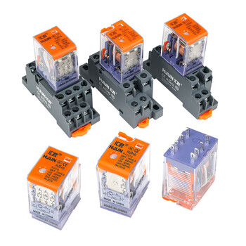 汇君 中间电磁继电器直流12v24v交流220v继电器带底座8脚14脚 小脚8脚继电器带扳手 DC24V 带底座 汇君 中间电磁继电器直流12v24v交流220v继电器带底座8脚14脚 小脚8脚继电器带扳手 DC24V 带底座