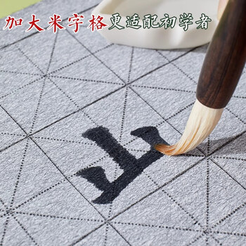 六品书院水写书法布练字专用加厚初学控笔套装颜体笔画临摹清水高档速干文房第五宝【17件套】