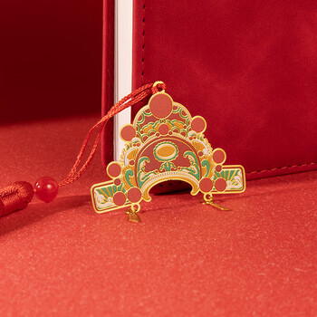 天色金榜题名中国风书签礼盒学生中高考加油锦鲤纪念考研考试故宫文创伴手新年礼物4枚TS-5898前程似锦