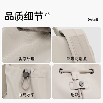 乐上（LEXON）法国品牌双肩通勤背包大牌轻奢韩版ins风小清新旅行可爱少女书包