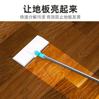 泰克斯乐（Texlabs）多效除菌地板清洁片大理石瓷砖清洁剂家具木地板清洗液拖地蜡90片