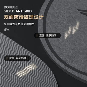 李宁(LI-NING)跳绳垫室内垫瑜伽跳操垫舞蹈垫专业运动隔音减震家用防滑地垫 李宁(LI-NING)跳绳垫室内垫瑜伽跳操垫舞蹈垫专业运动隔音减震家用防滑地垫