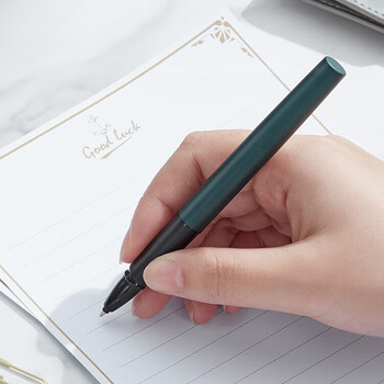 派克签字笔 商务办公送礼 男女生日礼物 威雅XL森林绿金夹宝珠笔