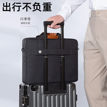 WOMT笔记本手提电脑包商务出差15.6/16英寸适用苹果华硕联想华为小米