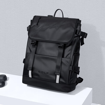 高尔夫（GOLF）电脑包双肩15/16英寸笔记本背包男休闲大学生书包出差轻户外旅行
