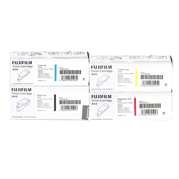FUJIFILM富士施乐（Fuji Xerox）CM215b/CM215fw/CP105b/205b原装墨粉粉盒 经济型四色套装（黑青红黄）