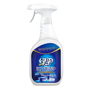 绿伞强力瓷洁净 家政卫生间浴室多功能清洁剂660g*12瓶/箱