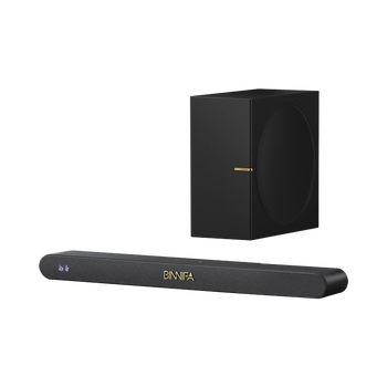 BINNIFA杜比音效解码重低音大功率独立低音炮家庭影院回音壁电视音响音箱全木质发声DSP数字音效