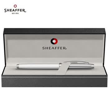 sheaffer宝珠笔 签字笔 签名笔高端轻奢商务练字笔男女定制刻字礼盒伴手礼 100系列 半透白珐琅
