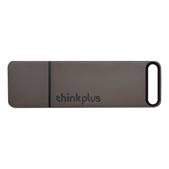 ThinkPlus联想 64GB USB3.1U盘 TU100系列 商务金属闪存优盘 灰色