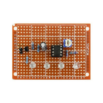 伍陆电子 洞洞板制作套件新手焊接练习电路板路初学者学生DIY电子TZ-WNB-9 呼吸灯电路(电木板) 伍陆电子 洞洞板制作套件新手焊接练习电路板路初学者学生DIY电子TZ-WNB-9 呼吸灯电路(电木板)