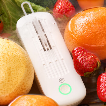 One's Member 果蔬清洗机家用迷你洗菜机 洗水果蔬菜车厘子草莓去农残净化机 无线充电GFC11 小米白 1号会员店