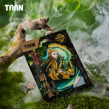 Taan泰昂羽毛球线高弹炫音羽拍专业线击球清脆羽精灵浅湖蓝单条