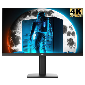 HKC 27英寸 4K高清 IPS Type-C 90W笔记本外接 HDR400电脑屏幕广色域 升降旋转办公显示器 P272U Pro